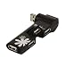 Connectland CL-U2FPHUB-4B USB 2.0 4 Ports Hub 180-Degree Adjustable Port (Black)