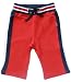 Stripe Waist Red French Terry Pant (c) ~ newborn & infant