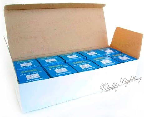 MR16 50W 12V EXN Halogen Flood Lamp Warm White GU5.3 Base (10/Pack)