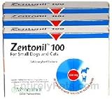 3 PACK Zentonil Tabs 100mg for Small Dogs and Cats (90 Table