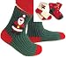   - Two's Company Kringle Kozies Holiday Slipper Socks