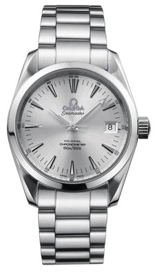 Omega Seamaster Aqua Terra Mid Size Swiss Automatic Watch 2504 30  Watch