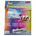 FILUX Laminierfolien Set A4, A5 und Visitenkartengr�sse, 100 Stk.
