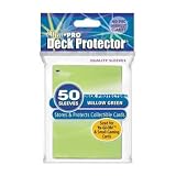 Ultra Pro Mini Deck Protector Box of 15 packs Willow Green