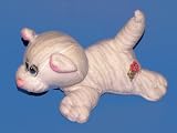 Original Newborn Pound Pur-r-ries ~White w/ Silver Stripes
