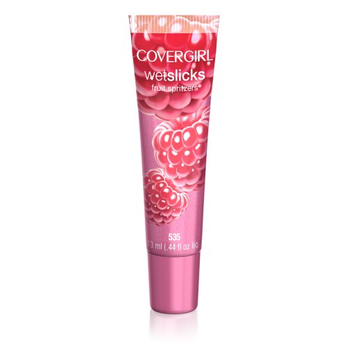 CoverGirl Wetslick Fruit Spritzers, Raspberry Splash 535, 0.44-Ounce Packages (Pack of 2)
