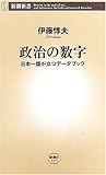 政治の数字―日本一腹が立つデータブック (新潮新書)