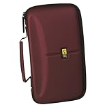 CASE LOGIC 48 Capacity Heavy Duty CD Wallet (Red)
