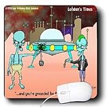 Londons Times Funny Aliens Cartoons - Alien Teenage Troubles - Mouse Pads