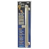 Camco 42913 RV Cream Retractable Lights Out Vent Shade by Camco