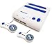 Retro Duo System (Blue/White) for 8 Bit NES & 16 Bit SNES