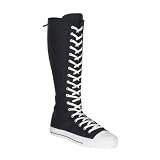Demonia Deviant-301 Canvas Knee Size 7