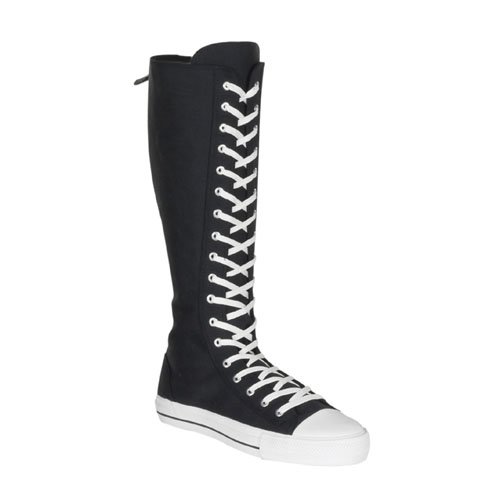 DEVIANT-301, Canvas Knee Boot Sneaker