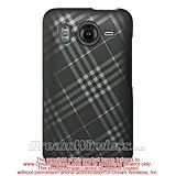 Smoke Diagonal Checker Design Rubberized Snap on Hard Skin Shell Protector  ....