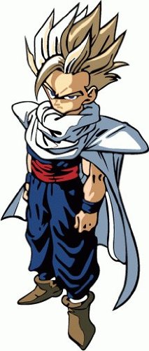 Dragon Ball Z Cartoon Car Bumper Sticker 3"x 6"