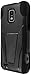 Empire MPERO IMPACT X Series Kickstand Case for ZTE Warp 4G 9510 - Retail Packaging - Black