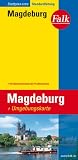 Falk Stadtplan Extra Standardfaltung Magdeburg