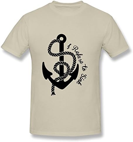 WYMY Men's Tees Anchor Fluke Size M Natural