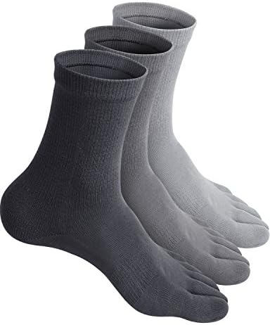Haslra Excellent stretch Long Toe Socks 3 Pairs