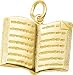 Jewelry : Book Charm by Rembrandt Charms