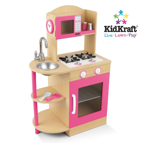 Kidkraft Pink Wooden Kitchen