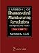 Books : Handbook of Pharmaceutical Manufacturing Formulations: Uncompressed Solid Products (Volume 2 of 6)
