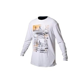 Body Glove Mens 6oz Deluxe Long Arm Loosefit Lycra Shirt by 