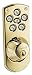 Kwikset 907 L03 CP Security Powerbolt Electronic Deadbolt, Polished Brass