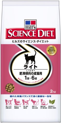 Cover image : サイエンスダイエット ライト 肥満傾向の成猫用 2kg