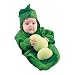 Newborn Baby Pea in The Pod Halloween Costume, 0-6 Months