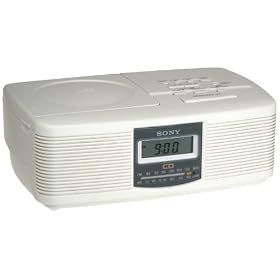 Sony ICFCD810 AM/FM CD Clock Radio