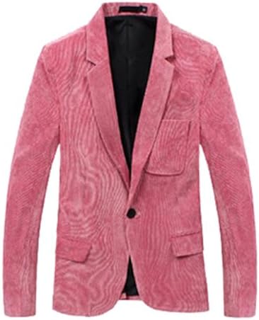 Wantdo Men's Warm Corduroy Jacket XZ1204-X03 (Rubber Red US Small Regular/AisaL)