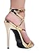 Women's Ankle Strap High Heel Sandals | Dress, Wedding, Party Heeled Shiny Pumps | Elegant, Comfortable & Strappy