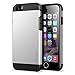 iPhone 6s Case, Slicoo Dual-layer Protection Cover Case for iPhone 6 6s 4.7 inch (Silver)