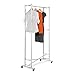 Honey-Can-Do Chrome Folding Garment Rack, 30 lbs