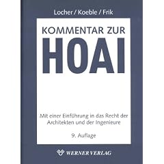 Kommentar zur HOAI (Gebundene Ausgabe)