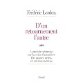 D'un retournement l'autre : Com�die s�rieuse sur la crise financi�re en trois actes et en alexandrins