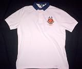 Polo Ralph Lauren - Mens Polo Ralph Lauren White Rugby Shirt with Navy Collar and Crest