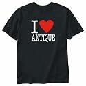 T-Shirt Black " Love Classic Antique " Philippines City