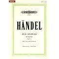 Der Messias HWV 56  / URTEXT: Oratorium in 3 Teilen f�r 4 Solostimmen, Chor und Orchester / Klavierauszug