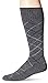 Sockwell Men's Smooth Vibe Firm (20-30mmHg) Graduated Compression Socks, Charcoal, Large/X-Large