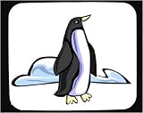 Mouse Pad with bird, snow, penguin