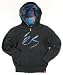 Es Vascript Youth Hooded Zip Sweatshirt - Black