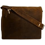Visconti Unisex Adult Harvard16054 Messenger Bag, University Bag, Leather Bag