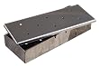 Charcoal Companion CC3021 Platinum Smoker Box with Lid