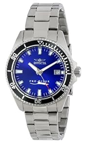 Invicta Women's 15136SYB Pro Diver Blue Dial Stainless Steel Watch