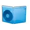 10 Custodie BD-R Blu Ray 14mm con tasca trasparente per copertina