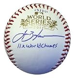 Signed Lance Berkman 2011 World Series Limited Edition Baseball Berkman one of the leaders of the St. Louis Cardinals, hitting over .400 for the World Series in his 1st season with the Cardinals. He hit .301 with 31 Home Runs and 94 RBI during the regular season. TriStar Authenticated, hologram # 7063746 verified on their website. TriStar is the exclusive autograph company for Berkman. Limited Edi