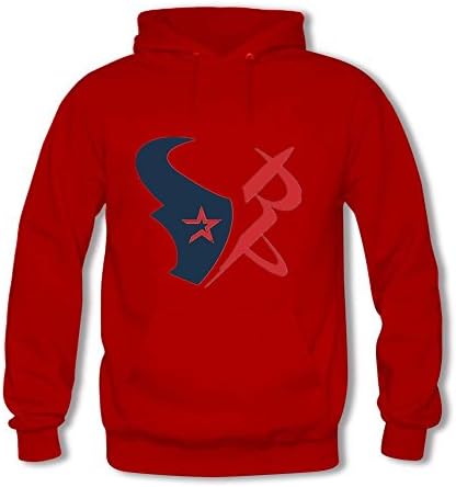 Shan Huang Mens Hoodies Vintage Houston Astros Red Size L