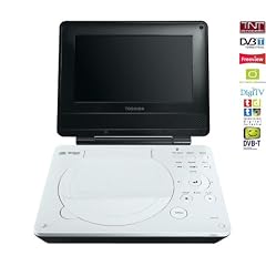Toshiba SDP74DTWE 18 cm (7 Zoll) tragbarer DVD-Player (DVB-T, DivX-zertifiziert, SD-Slot) wei�